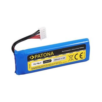 PATONA - Akkumulátor JBL Flip 4 3000mAh 3,7V Li-Pol PT6711 kép