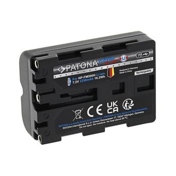 PATONA - Akkumulátor Sony NP-FM500H 2250mAh Li-Ion Platinum USB-C töltéssel PT1374 kép