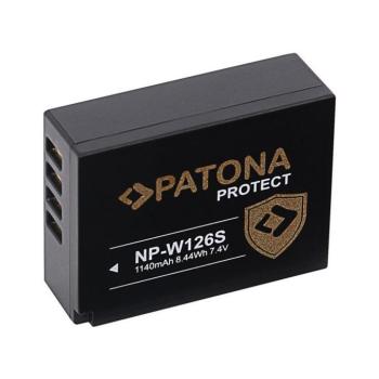 PATONA - Fuji NP-W126S 1140mAh Li-Ion akkumulátor védelemmel PT12795 kép