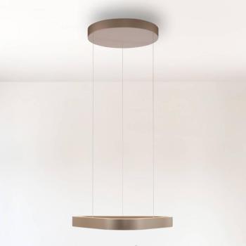 Paul Neuhaus LED függő világítás Q-Stretto, bronz, 60 cm kép