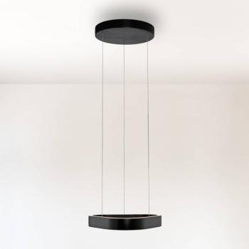 Paul Neuhaus LED függő világítás Q-Stretto, fekete, 40,8 cm kép