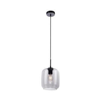Paul Neuhaus 2002-25 - Csillár zsinóron SHITAKE 1xE27/10W/230V átm. 20 cm füstszínű 2002-25 kép