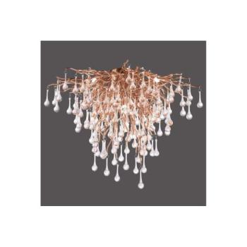 Paul Neuhaus 8091-11 - Felületre szerelhető csillár ICICLE 9xG9/40W/230V átm. 50 cm réz 8091-11 kép