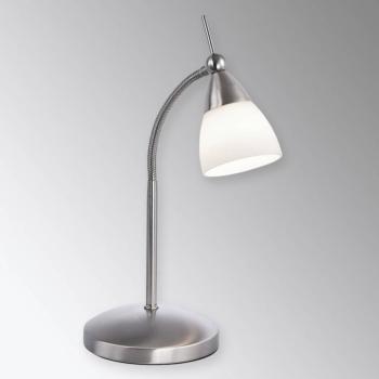 Paul Neuhaus Pino asztali lámpa, szürke, 45 cm, fényerőszabályzó, G9 kép