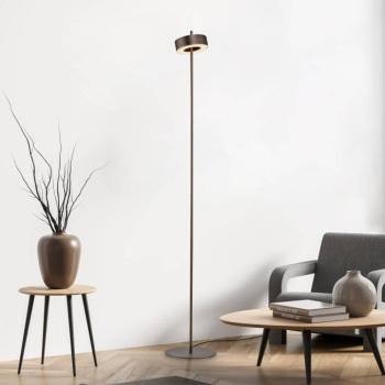 Paul Neuhaus Smart LED-es állólámpa Q-Rotate sötétbarna 140 cm kép