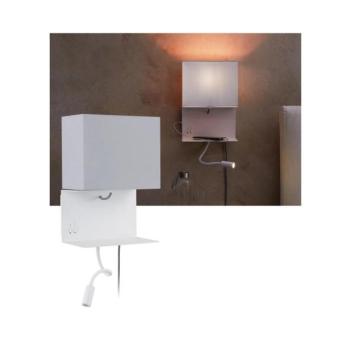 Paulmann 78913 - LED/2,5W + 1xE27/40W Fali lámpa USB-vel MERANI 230V 78913 kép