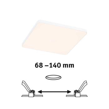 Paulmann 79948 - LED/12W IP44 Fürdőszobai süllyesztett mennyezeti lámpa VARIFIT 230V 79948 kép