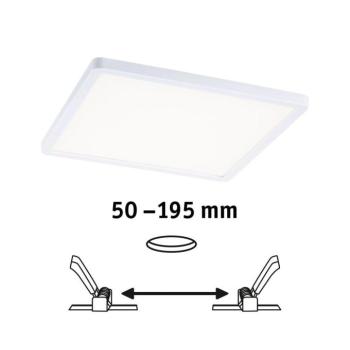 Paulmann 93060 - AREO beépíthető LED/16W lámpatest, IP44, szabályozható, fürdőszobai, 230V 93060 kép
