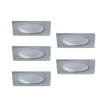 Paulmann 93587 - KÉSZLET 5xLED/0,4W Beépíthető lámpa 12V/230V 2700K 93587 kép