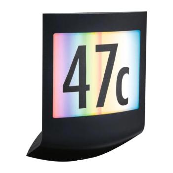 Paulmann 94513 - RGBW LED/8,2W IP44 Dimmelhető házszámvilágítás PADEA 230V 94513 kép