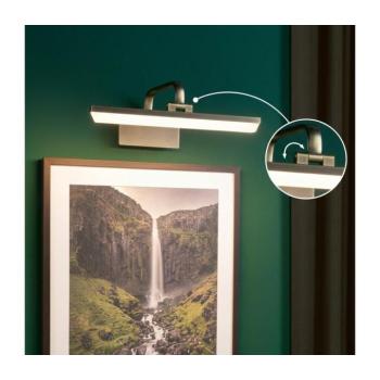 Paulmann 95569 - RENAN LED képkivilágító lámpa, 9,5 W, 230 V, 40 cm, sárgaréz 95569