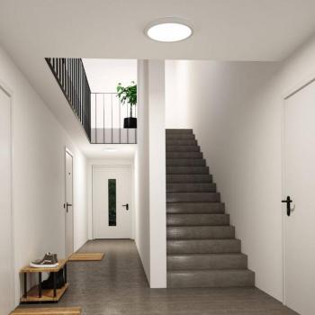 Paulmann Abia 2 LED mennyezeti lámpa, Ø 40 cm, fehér, CCT kép