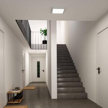 Paulmann Abia 2 LED panel, hossza 30 cm, fehér, CCT, műanyag kép