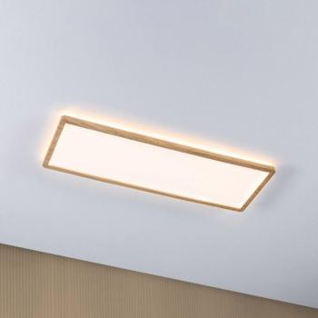 Paulmann Atria Shine LED panel, fa színű, hossza 56 cm, IP44 kép