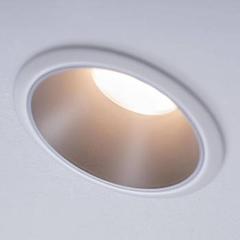 Paulmann Cole LED-spotlámpa, ezüst/fehér, 3 dimmelhető fényerő-szabályozás kép
