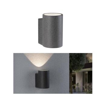 Paulmann Concrea LED kültéri fali lámpa, henger kép