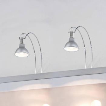 Paulmann Galeria tükör lámpa, króm, 30 cm, 2 db-os szett, GU5.3 kép