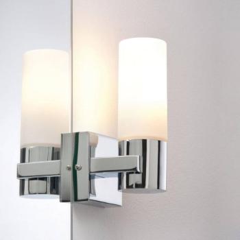 Paulmann Gemini LED tükör lámpa, króm, 2 db-os szett, dimmelhető, IP44 kép