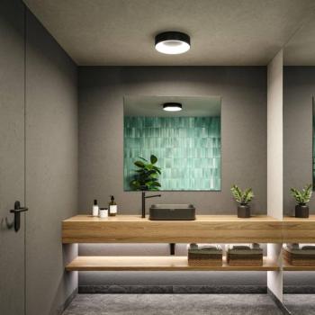 Paulmann HomeSpa Casca mennyezeti világítás Ø30cm fekete