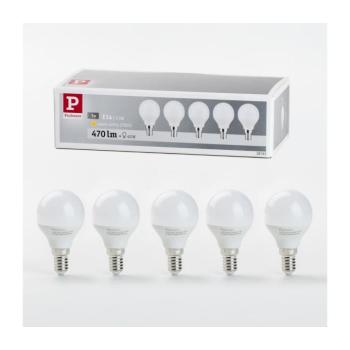 KÉSZLET 5x LED Izzó E14/5,5W/230V 2700K - Paulmann 28783 28783 kép