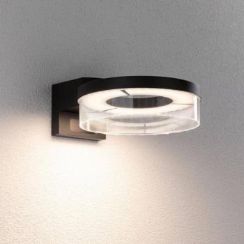 Paulmann LED érzékelős kültéri fali lámpa Capera, antracit, IP44 kép