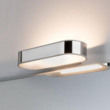 Paulmann LED fali világítás Agena, króm 31 cm IP44 dimmelhető kép