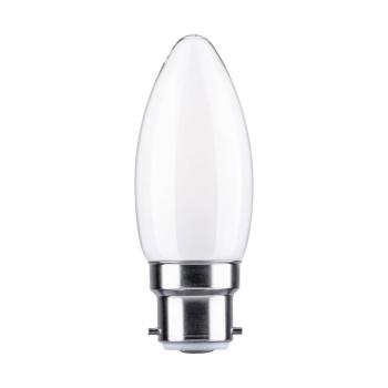 Paulmann LED gyertya B22d 4,7W 2 700K opál dimm. kép