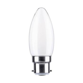 Paulmann LED gyertya lámpa B22d 4,7W 2 700K opál kép