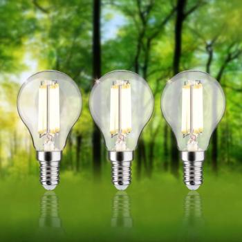Paulmann LED izzó, csepp alakú, E14, 3 darabos csomag, 2,5 W, 3000 K, 525 lm kép