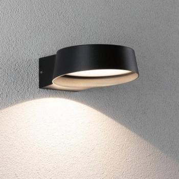 Paulmann LED kültéri fali lámpa Capea Grand antracit 16 cm IP44 kép