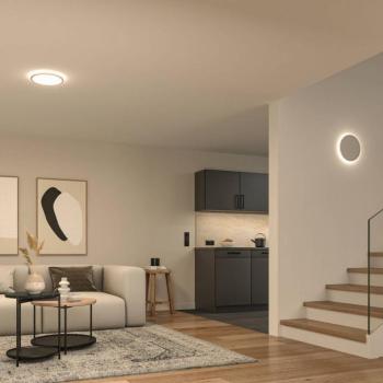 Paulmann LED mennyezeti lámpa Atria Shine, fehér, Ø 29 cm 3000 K kép