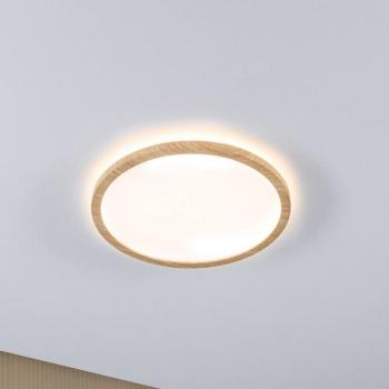 Paulmann LED mennyezeti lámpa Atria Shine Ø29cm tölgy IP44 3.000K kép