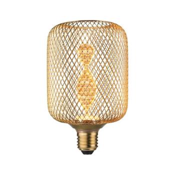 Paulmann LED Metallic Glow Zyl Helix E27 sárgaréz LED fém izzó kép