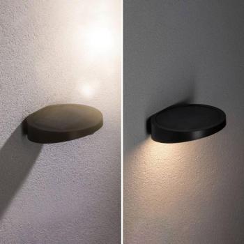 Paulmann LED-Solar-kültéri falilámpa Ryse, antracit kép