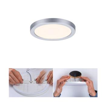 Paulmann LED panel Areo 3 000K kerek króm 11,8 cm kép