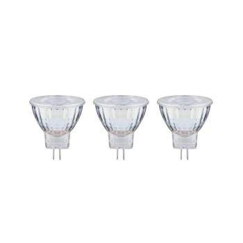 Paulmann LED-reflektor, GU4, 1,8 W, 2700 K, ezüst, 3 darabos szett kép