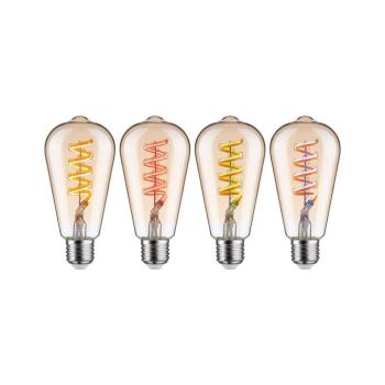 Paulmann LED rusztikus ZigBee E27 6,3W RGBW arany