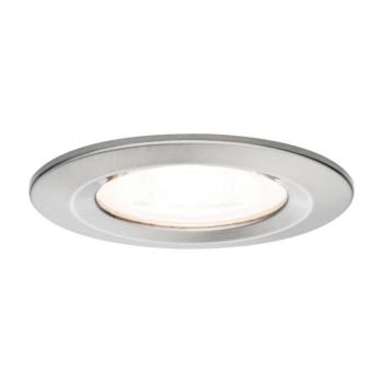 Paulmann Nova LED spotlámpa, kerek, merev, vas, IP44, 3 fokozatú dimmelhető kép