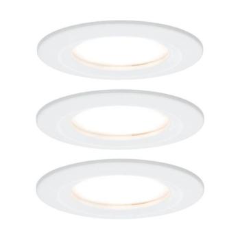 Paulmann Nova LED beép. l. 3 db készl. merev, feh. kép