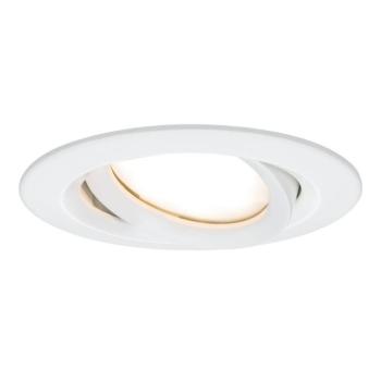 Paulmann Nova Plus Coin LED spotlámpa, kerek, fehér, 2700 K, IP65 kép