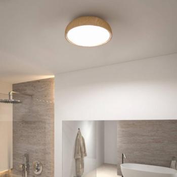Paulmann Oka LED mennyezeti világítás IP44 CCT faoptikával kép
