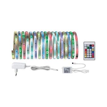 Paulmann 70480 - LED RGBW/16,5W Dimmelhető szalag DIGITAL 5 m 230V + távirányító 4000870704806 kép