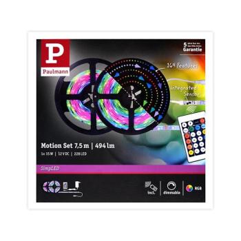 Paulmann 70514 - LED RGB/15W Dimmelhető szalag SIMPLED 7,5m 230V + távirányító 70514 kép