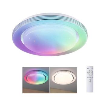 Paulmann 70547 - LED RGBW/38,5W Dimmelhető mennyezeti lámpa RAINBOW 230V + távirányító 70547 kép