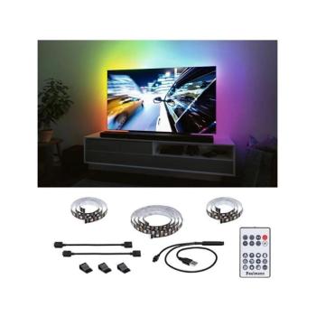 Paulmann 78880 - LED/3,5W RGB Dimmelhető szalag TV-hez 2m ZOLL 5V + + távirányító 78880 kép