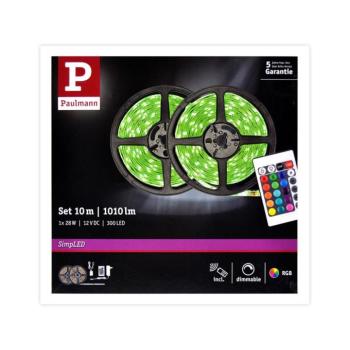 Paulmann 78980 - LED RGB/28W Dimmelhető szalag SIMPLED 10m 230V + távirányító 78980 kép