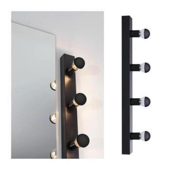 Paulmann 80099 - 4xE14/40W IP44 Fürdőszobai tükörmegvilágító REGULA 230V fekete 80099 kép