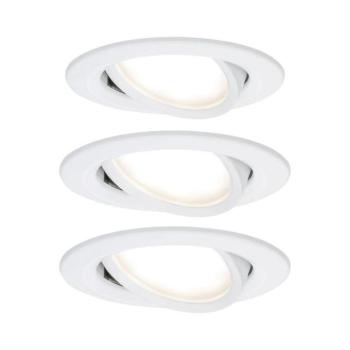 Paulmann 93449 - KÉSZLET 3xLED/6,5W IP23 Fürdőszobai beépíthető lámpa NOVA 230V 93449 kép