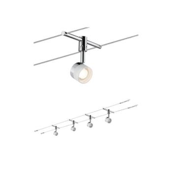 Paulmann 94080 - 4xLED/4,8W Komplett kábelrendszer STAGE 230V króm 94080 kép