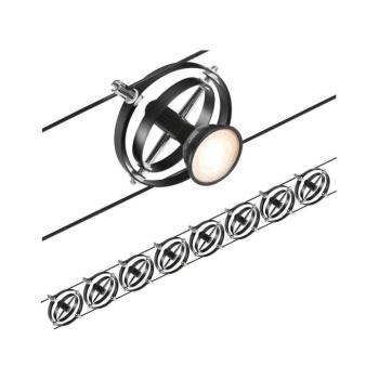 Paulmann 94494 - 8x GU5,3/7,5W CARDAN spotlámpa, 230V, fekete 94494 kép